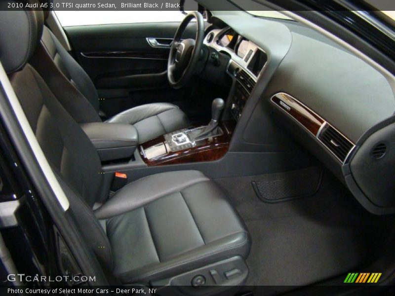 Brilliant Black / Black 2010 Audi A6 3.0 TFSI quattro Sedan