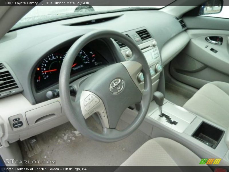 Blue Ribbon Metallic / Ash 2007 Toyota Camry LE