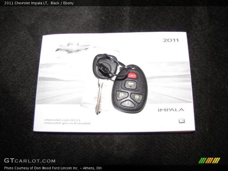 Black / Ebony 2011 Chevrolet Impala LT