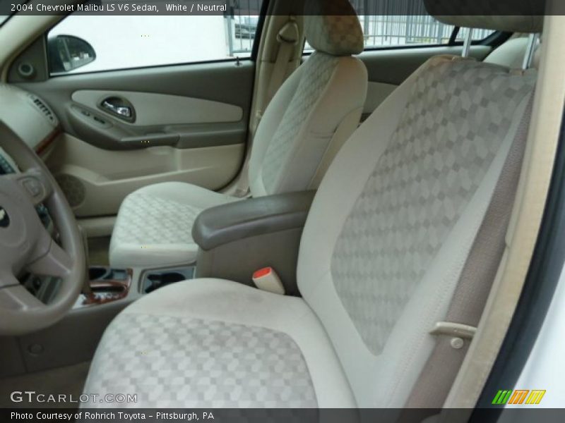 White / Neutral 2004 Chevrolet Malibu LS V6 Sedan