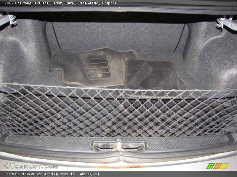 Ultra Silver Metallic / Graphite 2002 Chevrolet Cavalier LS Sedan