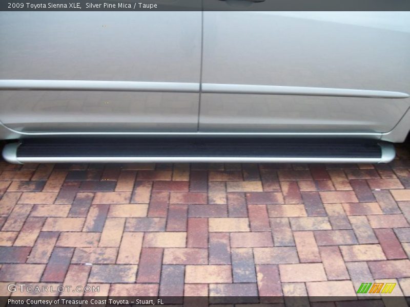 Silver Pine Mica / Taupe 2009 Toyota Sienna XLE