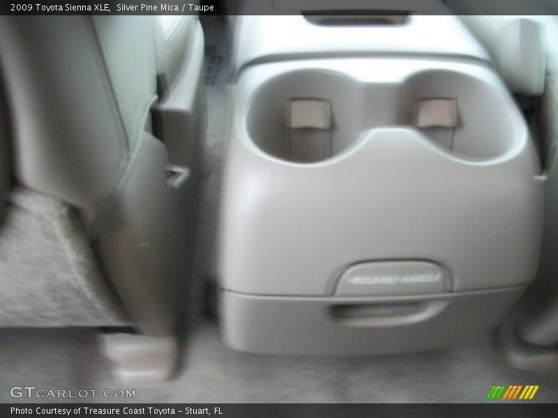 Silver Pine Mica / Taupe 2009 Toyota Sienna XLE