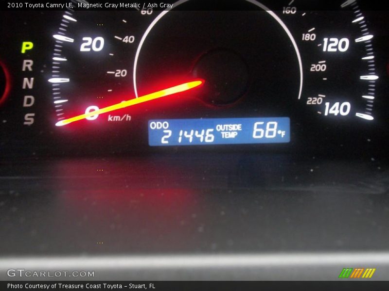 Magnetic Gray Metallic / Ash Gray 2010 Toyota Camry LE