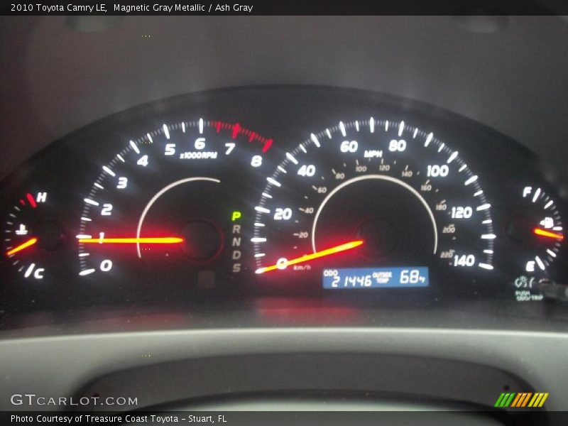 Magnetic Gray Metallic / Ash Gray 2010 Toyota Camry LE