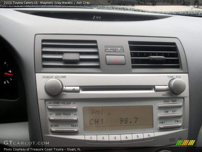 Magnetic Gray Metallic / Ash Gray 2010 Toyota Camry LE