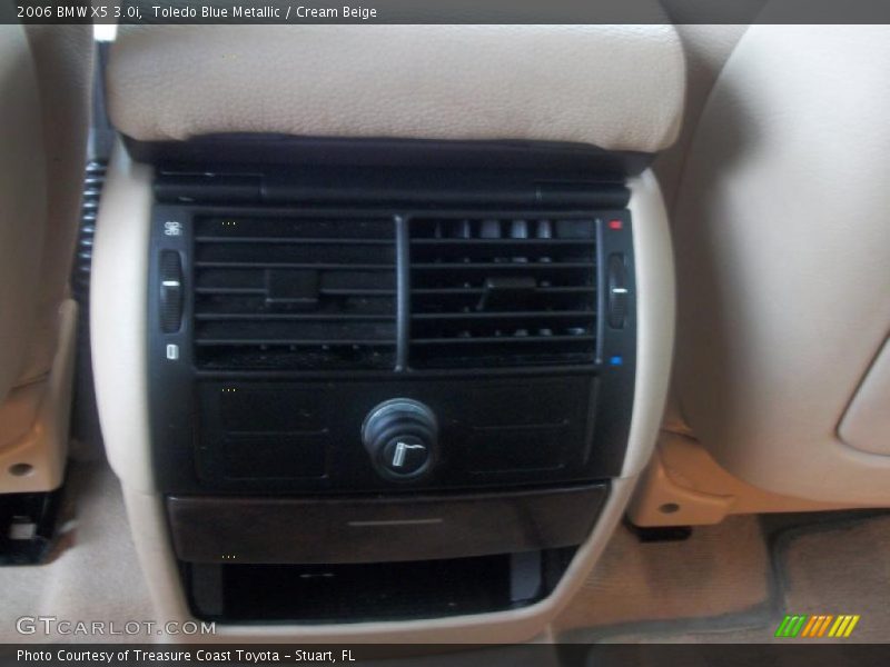 Toledo Blue Metallic / Cream Beige 2006 BMW X5 3.0i