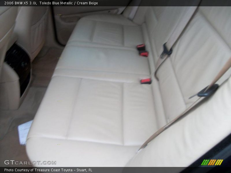 Toledo Blue Metallic / Cream Beige 2006 BMW X5 3.0i