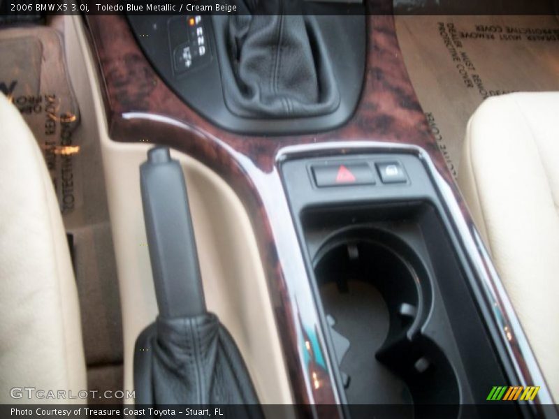 Toledo Blue Metallic / Cream Beige 2006 BMW X5 3.0i