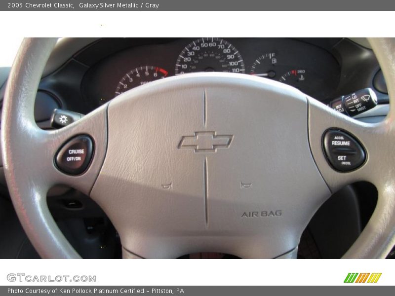 Galaxy Silver Metallic / Gray 2005 Chevrolet Classic