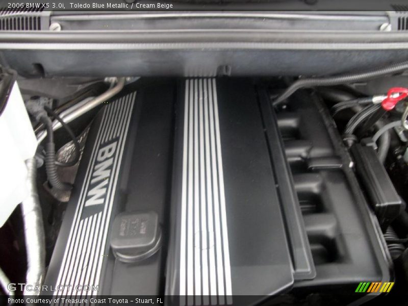 Toledo Blue Metallic / Cream Beige 2006 BMW X5 3.0i