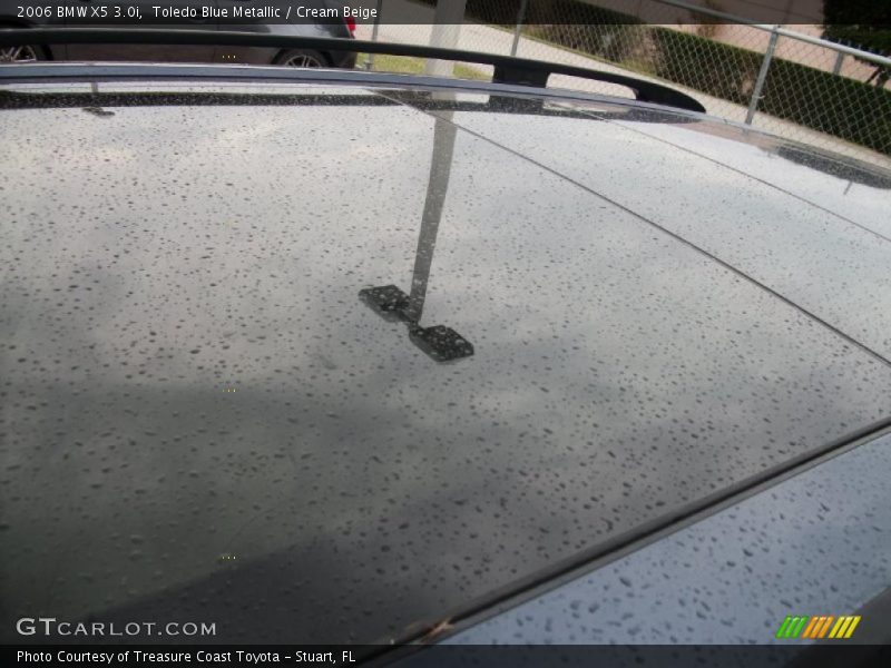 Toledo Blue Metallic / Cream Beige 2006 BMW X5 3.0i