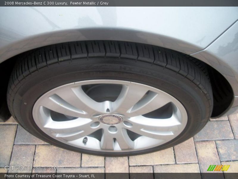 Pewter Metallic / Grey 2008 Mercedes-Benz C 300 Luxury