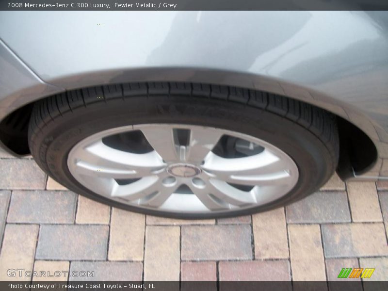 Pewter Metallic / Grey 2008 Mercedes-Benz C 300 Luxury