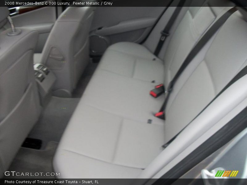 Pewter Metallic / Grey 2008 Mercedes-Benz C 300 Luxury