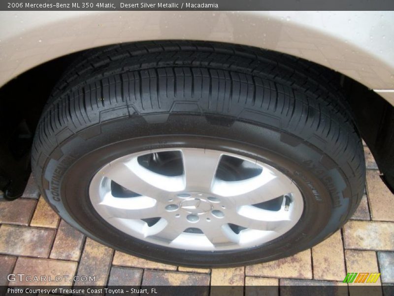 Desert Silver Metallic / Macadamia 2006 Mercedes-Benz ML 350 4Matic