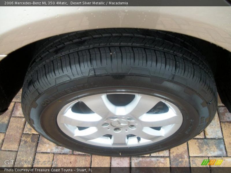 Desert Silver Metallic / Macadamia 2006 Mercedes-Benz ML 350 4Matic