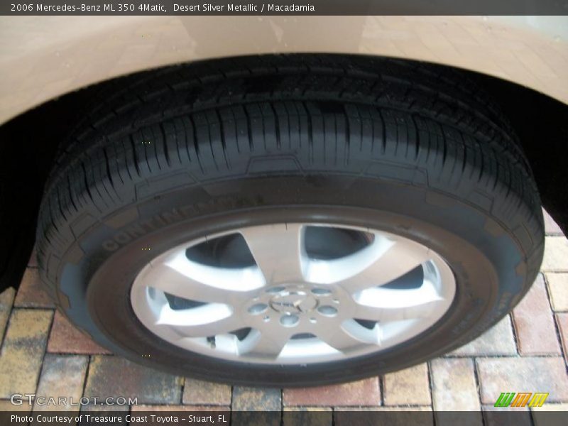 Desert Silver Metallic / Macadamia 2006 Mercedes-Benz ML 350 4Matic