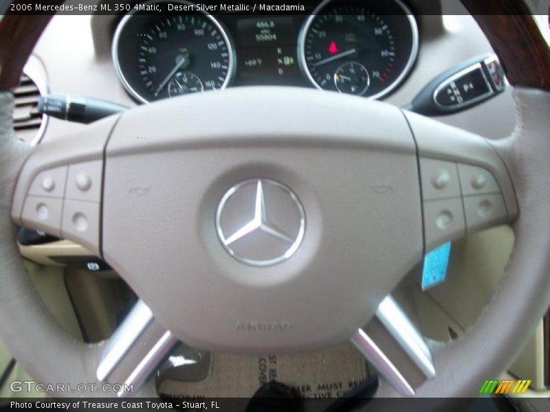 Desert Silver Metallic / Macadamia 2006 Mercedes-Benz ML 350 4Matic