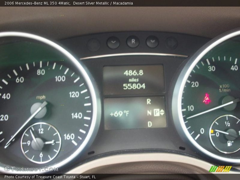 Desert Silver Metallic / Macadamia 2006 Mercedes-Benz ML 350 4Matic