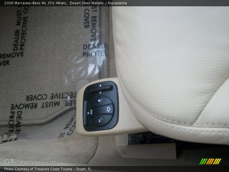 Desert Silver Metallic / Macadamia 2006 Mercedes-Benz ML 350 4Matic