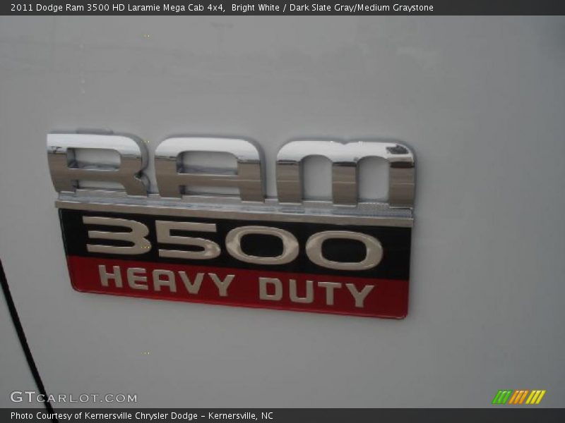 2011 Ram 3500 HD Laramie Mega Cab 4x4 Logo