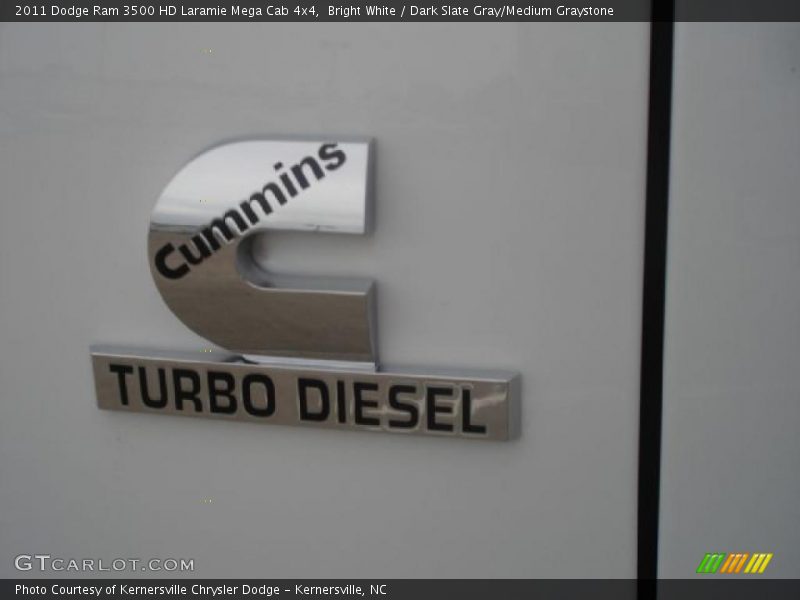  2011 Ram 3500 HD Laramie Mega Cab 4x4 Logo