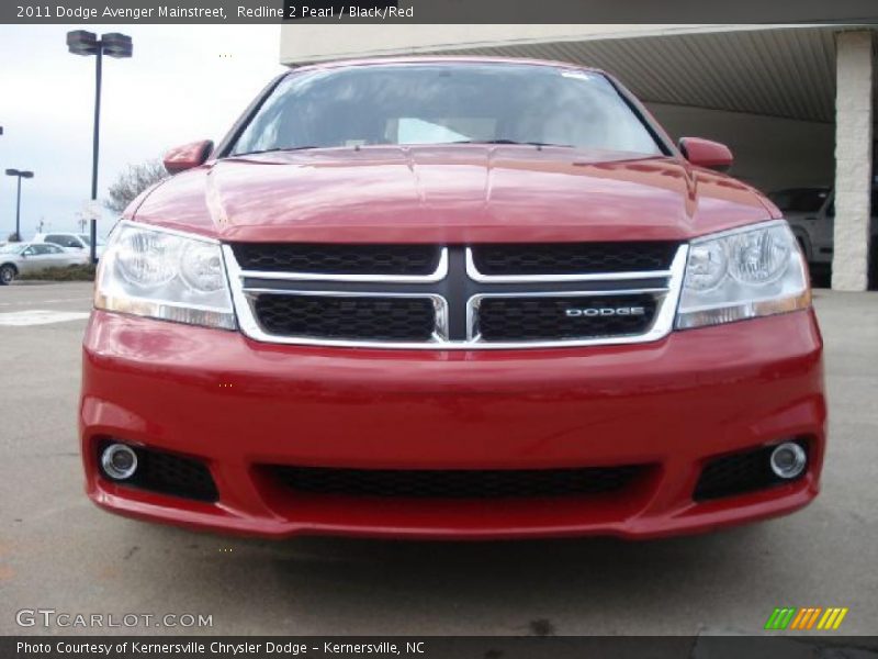 Redline 2 Pearl / Black/Red 2011 Dodge Avenger Mainstreet