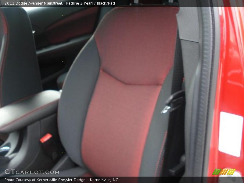 2011 Avenger Mainstreet Black/Red Interior