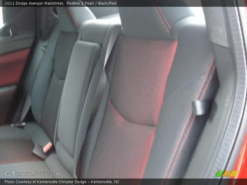  2011 Avenger Mainstreet Black/Red Interior