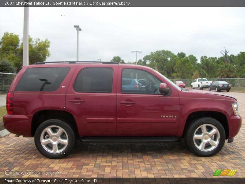 Sport Red Metallic / Light Cashmere/Ebony 2007 Chevrolet Tahoe LT