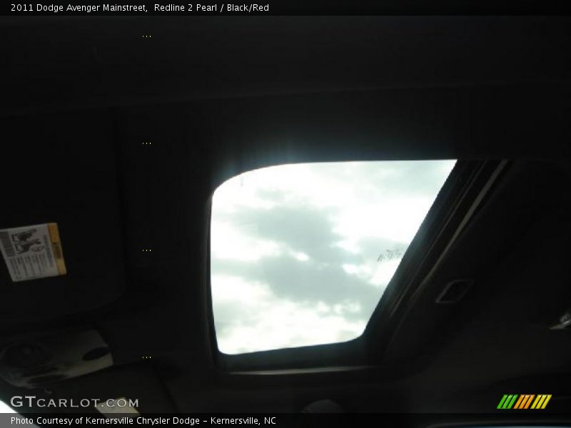 Redline 2 Pearl / Black/Red 2011 Dodge Avenger Mainstreet