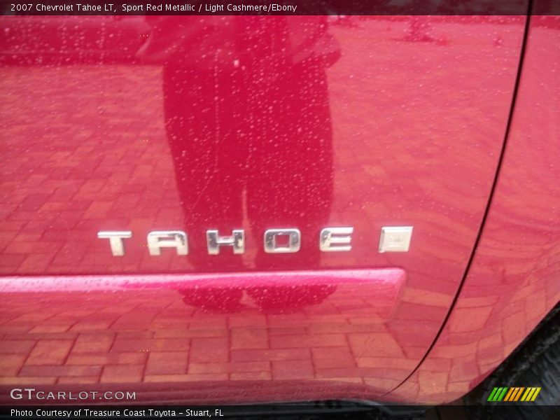 Sport Red Metallic / Light Cashmere/Ebony 2007 Chevrolet Tahoe LT
