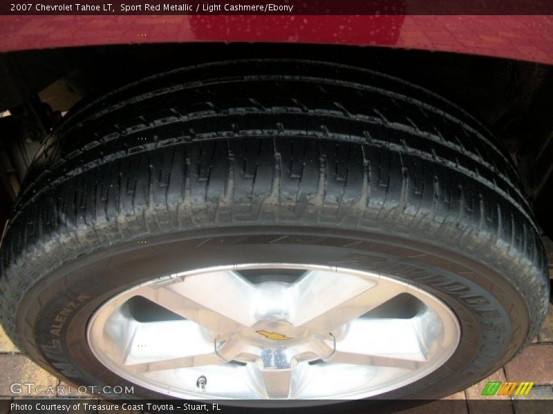 Sport Red Metallic / Light Cashmere/Ebony 2007 Chevrolet Tahoe LT