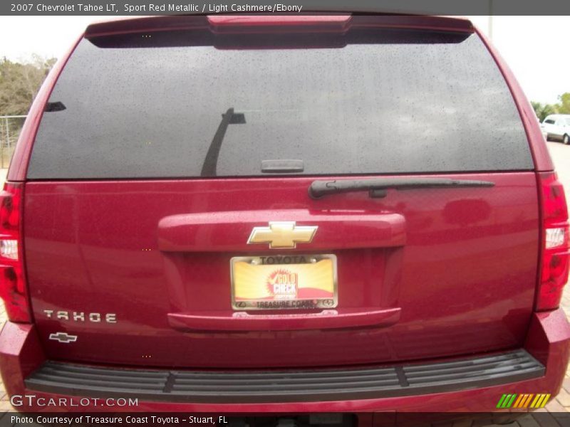 Sport Red Metallic / Light Cashmere/Ebony 2007 Chevrolet Tahoe LT