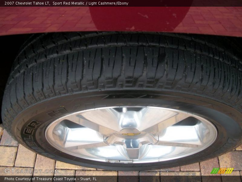 Sport Red Metallic / Light Cashmere/Ebony 2007 Chevrolet Tahoe LT