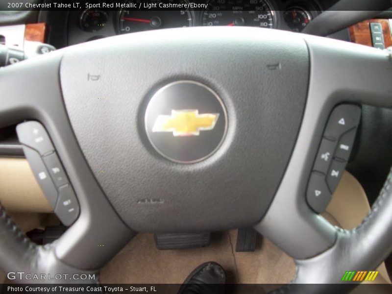 Sport Red Metallic / Light Cashmere/Ebony 2007 Chevrolet Tahoe LT