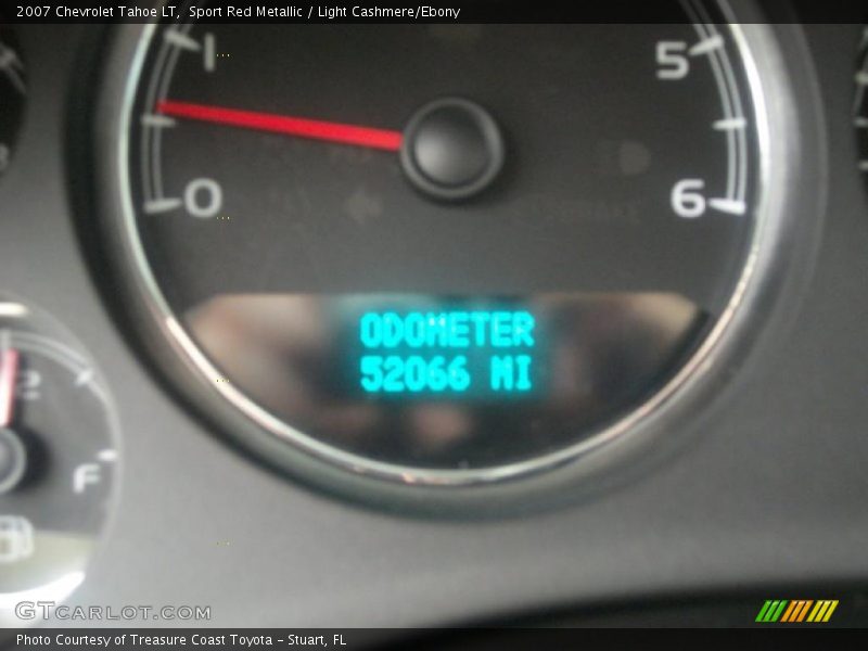 Sport Red Metallic / Light Cashmere/Ebony 2007 Chevrolet Tahoe LT