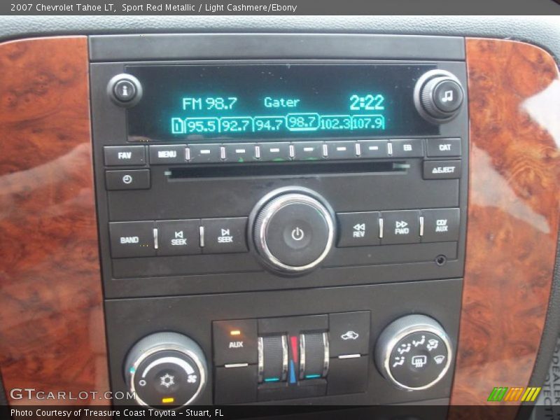 Sport Red Metallic / Light Cashmere/Ebony 2007 Chevrolet Tahoe LT