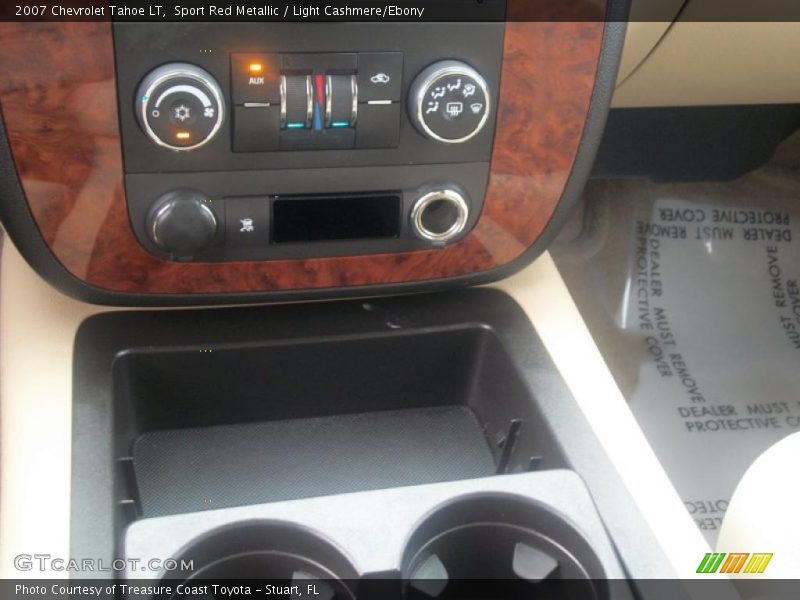 Sport Red Metallic / Light Cashmere/Ebony 2007 Chevrolet Tahoe LT