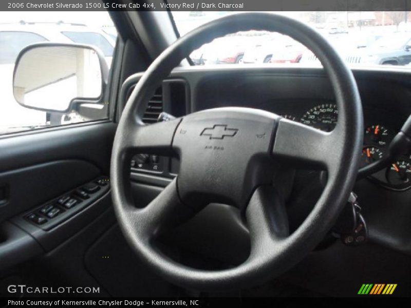 Victory Red / Dark Charcoal 2006 Chevrolet Silverado 1500 LS Crew Cab 4x4