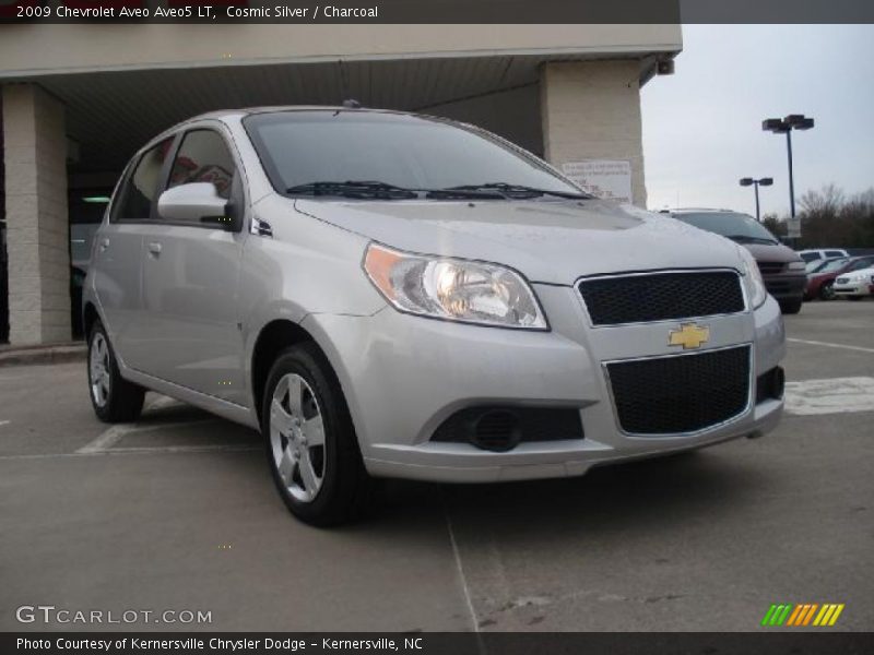 Cosmic Silver / Charcoal 2009 Chevrolet Aveo Aveo5 LT