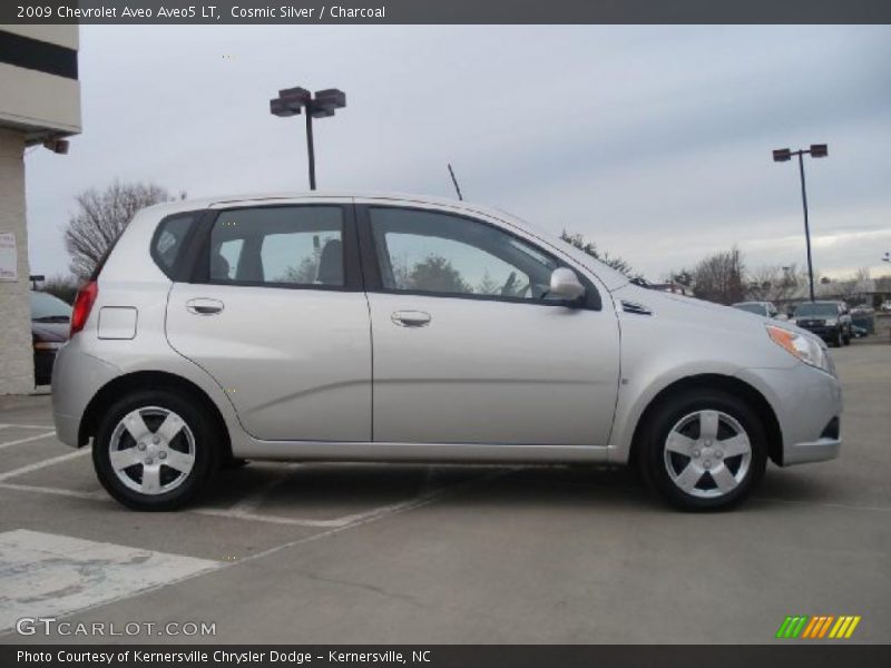 Cosmic Silver / Charcoal 2009 Chevrolet Aveo Aveo5 LT