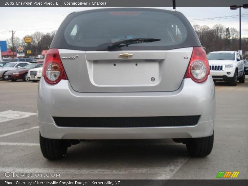 Cosmic Silver / Charcoal 2009 Chevrolet Aveo Aveo5 LT