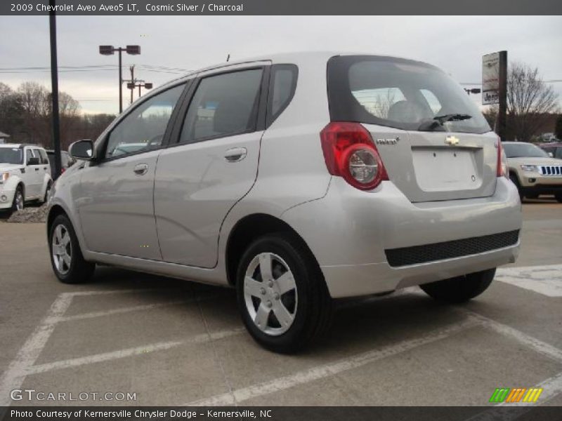 Cosmic Silver / Charcoal 2009 Chevrolet Aveo Aveo5 LT