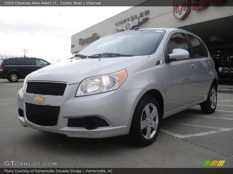 Cosmic Silver / Charcoal 2009 Chevrolet Aveo Aveo5 LT