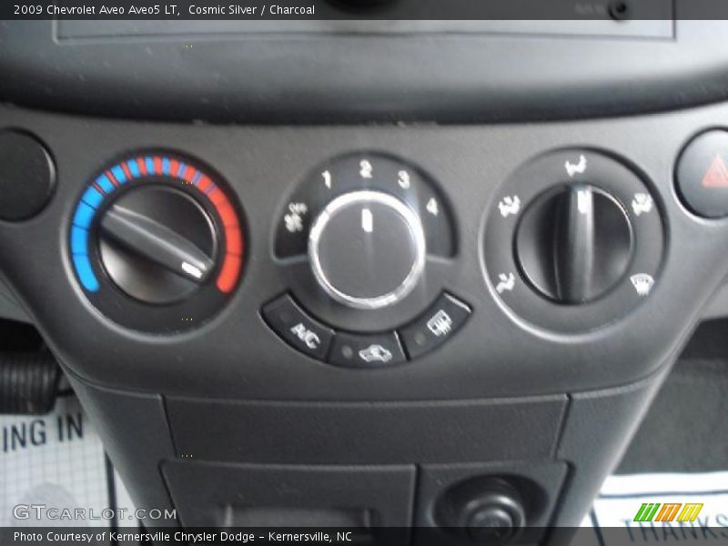 Cosmic Silver / Charcoal 2009 Chevrolet Aveo Aveo5 LT