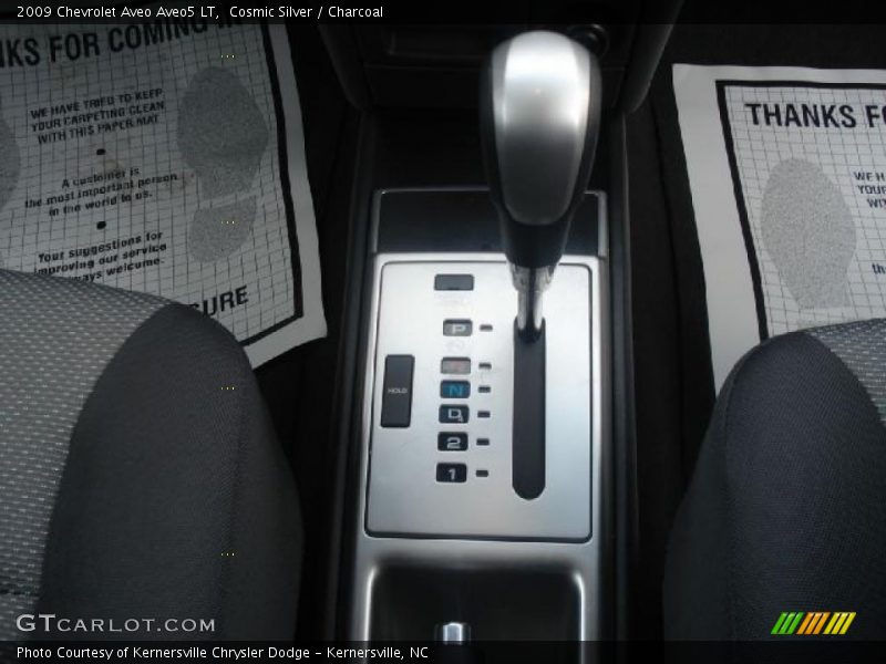 Cosmic Silver / Charcoal 2009 Chevrolet Aveo Aveo5 LT