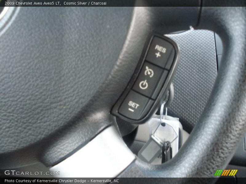 Cosmic Silver / Charcoal 2009 Chevrolet Aveo Aveo5 LT