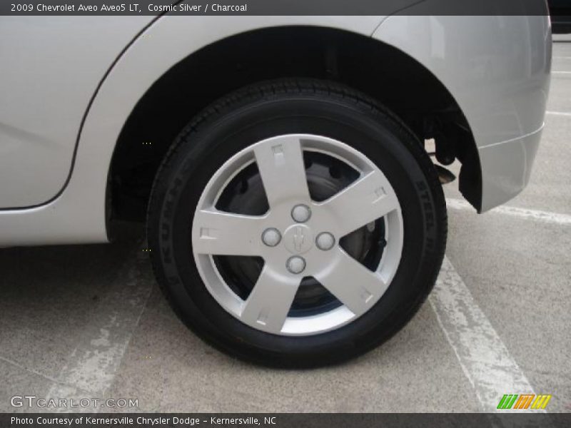 Cosmic Silver / Charcoal 2009 Chevrolet Aveo Aveo5 LT